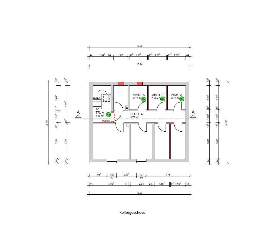 Haus 17 Kellergeschoss